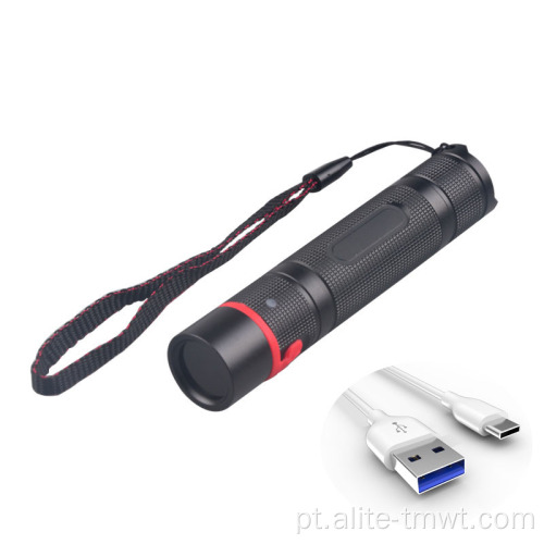 Detector de pedra âmbar USB 365NM UV lanterna LED